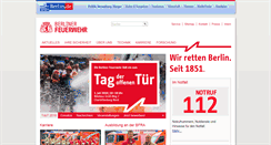 Desktop Screenshot of feuerwehr-berlin.de